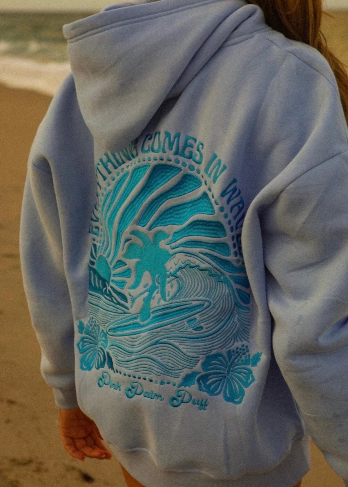 "Everything Comes In Waves" Hoodie